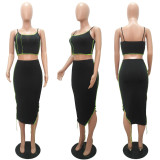 EVE Sexy Cami Top Bodycon Skirt 2 Piece Sets MAE-2086