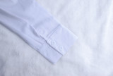 Plus Size Long Sleeve Split Hem Shirt Top SFY-MM001