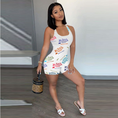 EVE Casual Fashion Letter Print Rompers YFS-10002