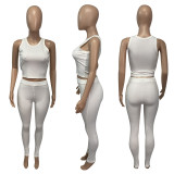 EVE Sport Casual Vest And Pants Two Piece Sets ME-S879