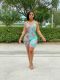 Floral Leopard Print Sleeveless Romper HMS-5481