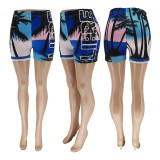 EVE Casual Printed Beach Shorts WSYF-5886
