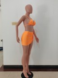EVE Fashion Sexy Spring And Summer Bikini Halterneck Swimwear Three Piece Set AL-200