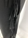 Solid Full Sleeve Tie-Up Top Tassel Long Skirt 2 Piece Sets LP-66313