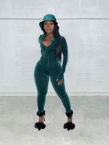 EVE Sexy V Neck Long Sleeve Jumpsuit YD-8525