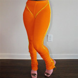 EVE Solid High Waist Tight Casual Pants ME-S956