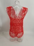 EVE Sexy Lace Deep V One-piece Lingerie YQ-S131