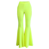 EVE Plus Size Fashion Slim Flare Pants NY-8907
