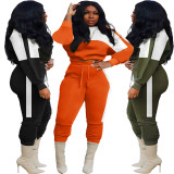 EVE Plus Size Casual Sweatshirt And Pants 2 Piece Sets OMY-80071