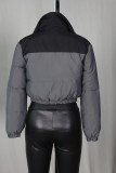 Winter Padded Cotton Zipper Jacket ZSD-0436