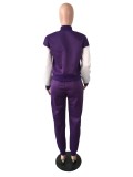 EVE Casual Baseball Jacket And Pants 2 Piece Sets QYF-5099