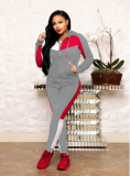 EVE Casual Sports Splice Coat And Pants 2 Piece Sets ORY-5075