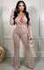 EVE Solid Long Sleeve Two Piece Pants Set LSD-82009