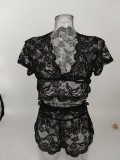 EVE Women Lace Sexy Lingerie Nightwear Sets YQ-W418