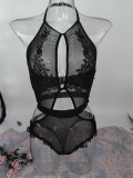 Sexy See Though Hollow Bodysuits Teddies Lingerie YQ-W376