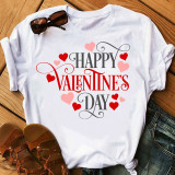 EVE Valentine's Day Printed Short Sleeve O Neck T Shirt BDF-T6001