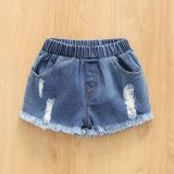 EVE Kids Girl Tie Dye Top+Jeans Shorts 2 Piece Sets YKTZ-1031