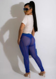 EVE Sexy Mesh See Through Tight Pants (Without Top) FENF-218