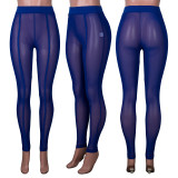 EVE Sexy Mesh See Through Skinny Pants (Without Briefs) MA-Y481