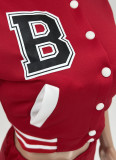 EVE Plus Size Casual Baseball Jacket And Shorts 2 Piece Sets WSYF-5927