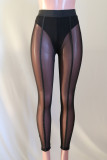 EVE Sexy Mesh See Through Tight Pants YS-S809