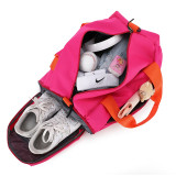 EVE PINK Letter Portable Shoulder Travel Sports Storage Bag GBRF-92167