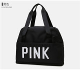 EVE PINK Letter Print Dry and Wet Separation Extend Bag GBRF-244