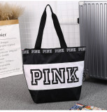 EVE PINK Letter Travel Shopping Tote Storage Bag GBRF-153