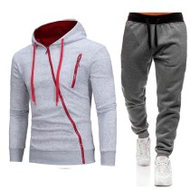 EVE Men's Outdoor Casual Zip Sports Sweatshirt Sets FLZH-W01-ZK75