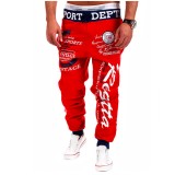 EVE Men Drawstring Letter Printed Fashion Pants FLZH-8753