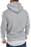 EVE Men's Solid Color Outdoor Fitness Casual Sports Sweatshirts FLZH-ZW52