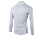 EVE Men's Fashion Slim Knit Sweater Coat FLZH-G513