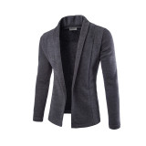 EVE Men's Fashion Slim Knit Sweater Coat FLZH-G513