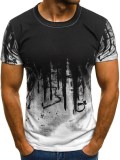 EVE Men Fashion Printed Short Sleeve T-Shirts FLZH-ZT69