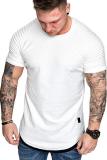 EVE Men Solid Fashion Short Sleeve T-Shirts FLZH-ZT106
