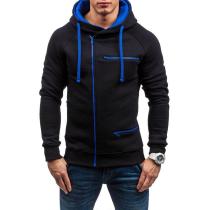 EVE Men's Sports Casual Zipper Hooded Coats FLZH-ZW63