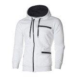 EVE Men's Sports Casual Zipper Hooded Coats FLZH-ZW63