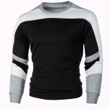 EVE Men Color Block Long Sleeve Sweatshirt FLZH-ZW97