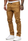 EVE Men's Casual Slim Solid Color Pants FLZH-8816