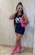 EVE Casual Printed Sleeveless Mini Dress LSD-82078