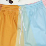 EVE Rainbow Color Drawstring Shorts SH-390309