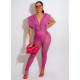 EVE Sexy Hooded Split Top+Mesh Pants 2 Piece Sets FOSF-8220