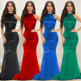 EVE Sexy Backless Sleeveless Long Evening Dress BY-5727