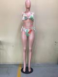 EVE Sexy Printed Swimsuit 3 Piece Sets OD-8500