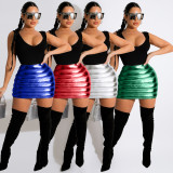 EVE Trendy Stretch Bodycon Mini Skirt LSD-82083