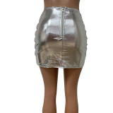 EVE Trendy Stretch Bodycon Mini Skirt LSD-82083