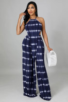 EVE Casual Printed Sleeveless Two Piece Pants Sets XHXF-8616