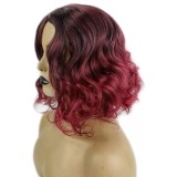 EVE Women Short Curly Bob Wig BMJF-K58