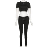 EVE Fashion Slim Crop Top And Pants 2 Piece Sets XEF-K22S11959