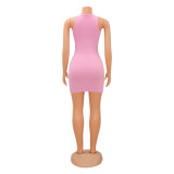 EVE Fashion Sexy Skinny Sleeveless Mini Dress GOSD-OS6698